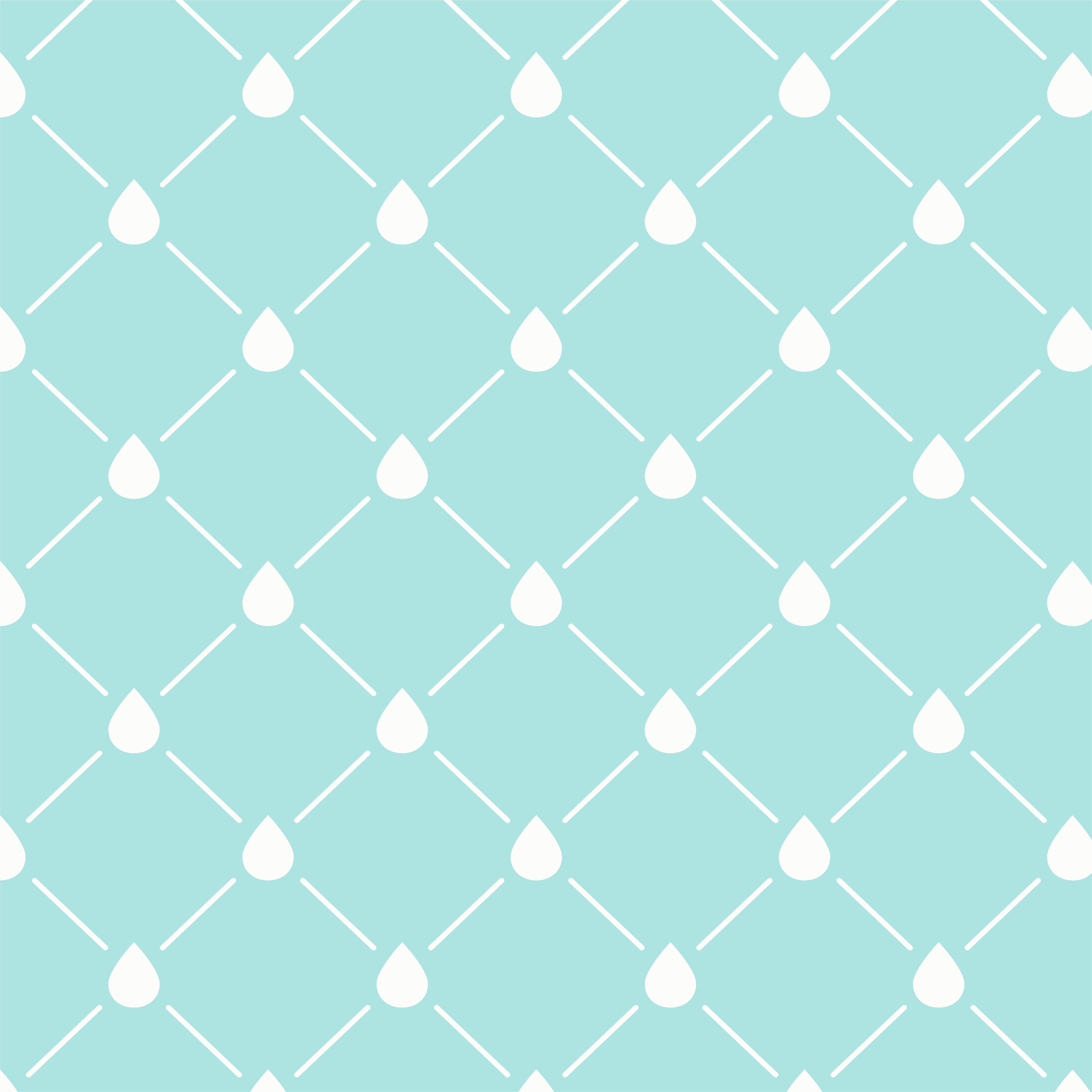 Papel De Parede Infantil Gotas Fundo Azul